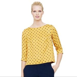 CLUB MONACO Mustard Sienna Top